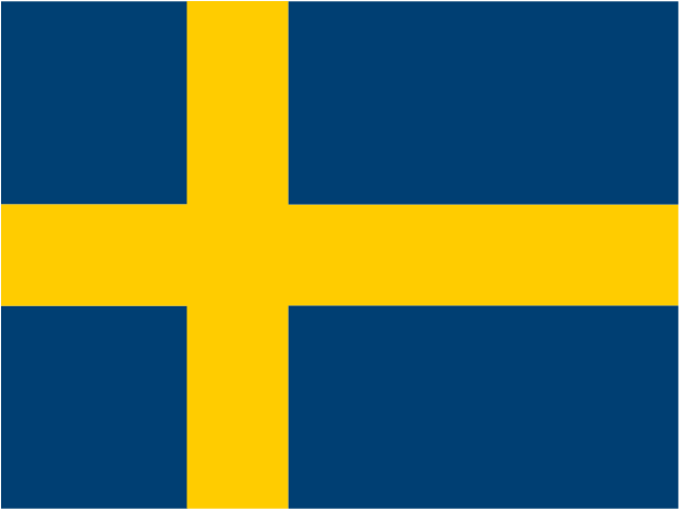 Flag Of Sweden Logo Png Transparent - Flag Clipart (2400x1800), Png Download