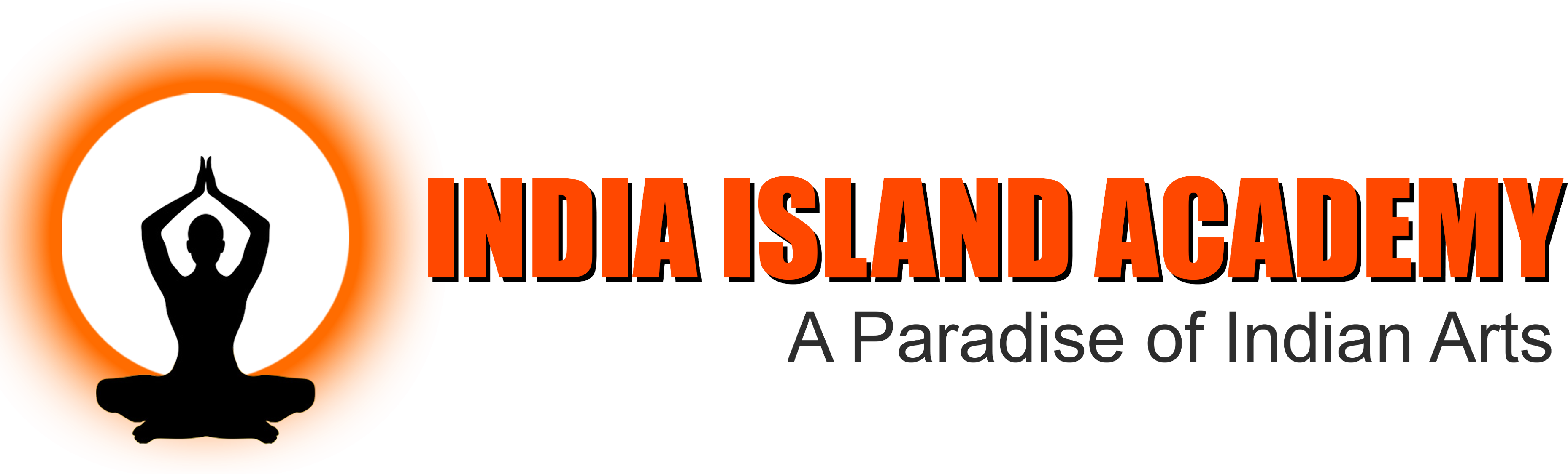 Welcome India Island Academy - Meditation Clipart (3724x1125), Png Download