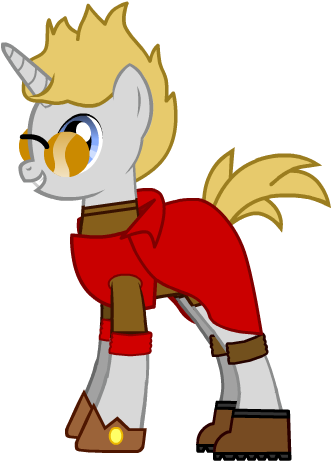 Pony001 - Cartoon Clipart (900x700), Png Download