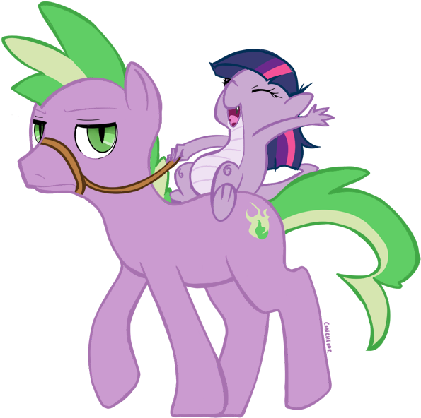 A Dog And Pony Show, Artist - My Little Pony Spike Pony Clipart (682x622), Png Download
