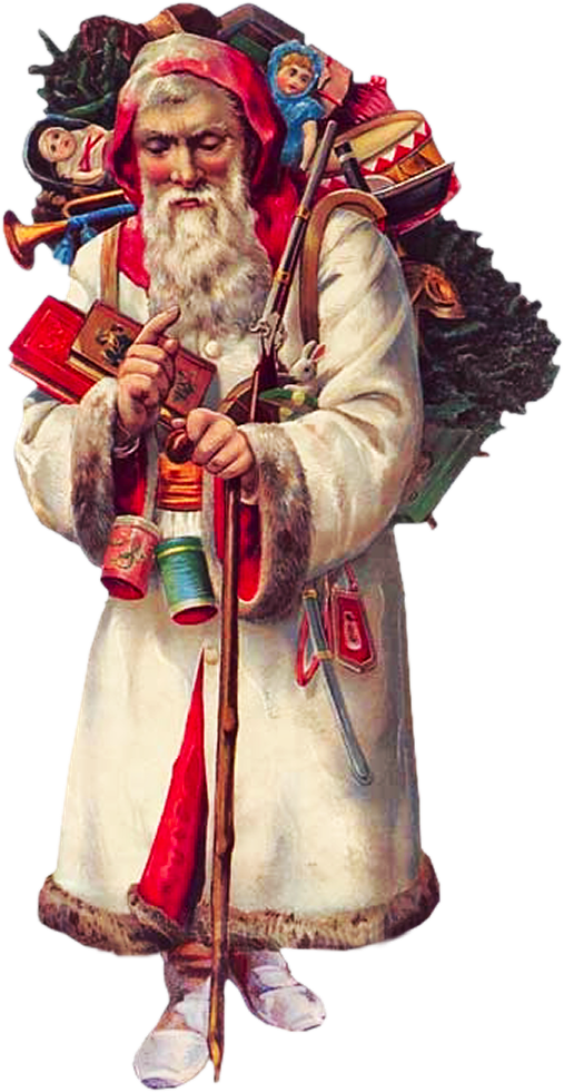 Santa Claus Clipart (507x981), Png Download