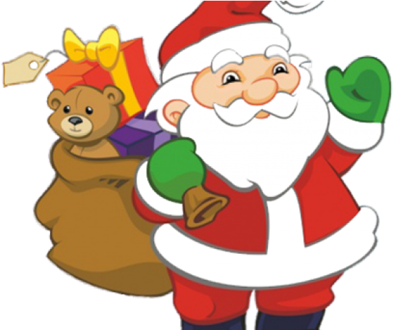 Christmas Clipart Father - Clip Art Christmas Santa - Png Download (640x480), Png Download