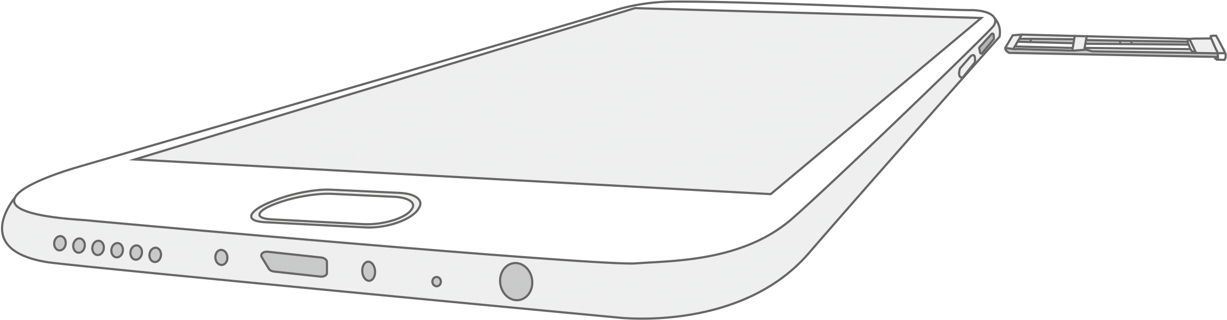 Image - Oppo R15 Sim Card Slots Clipart (2474x701), Png Download