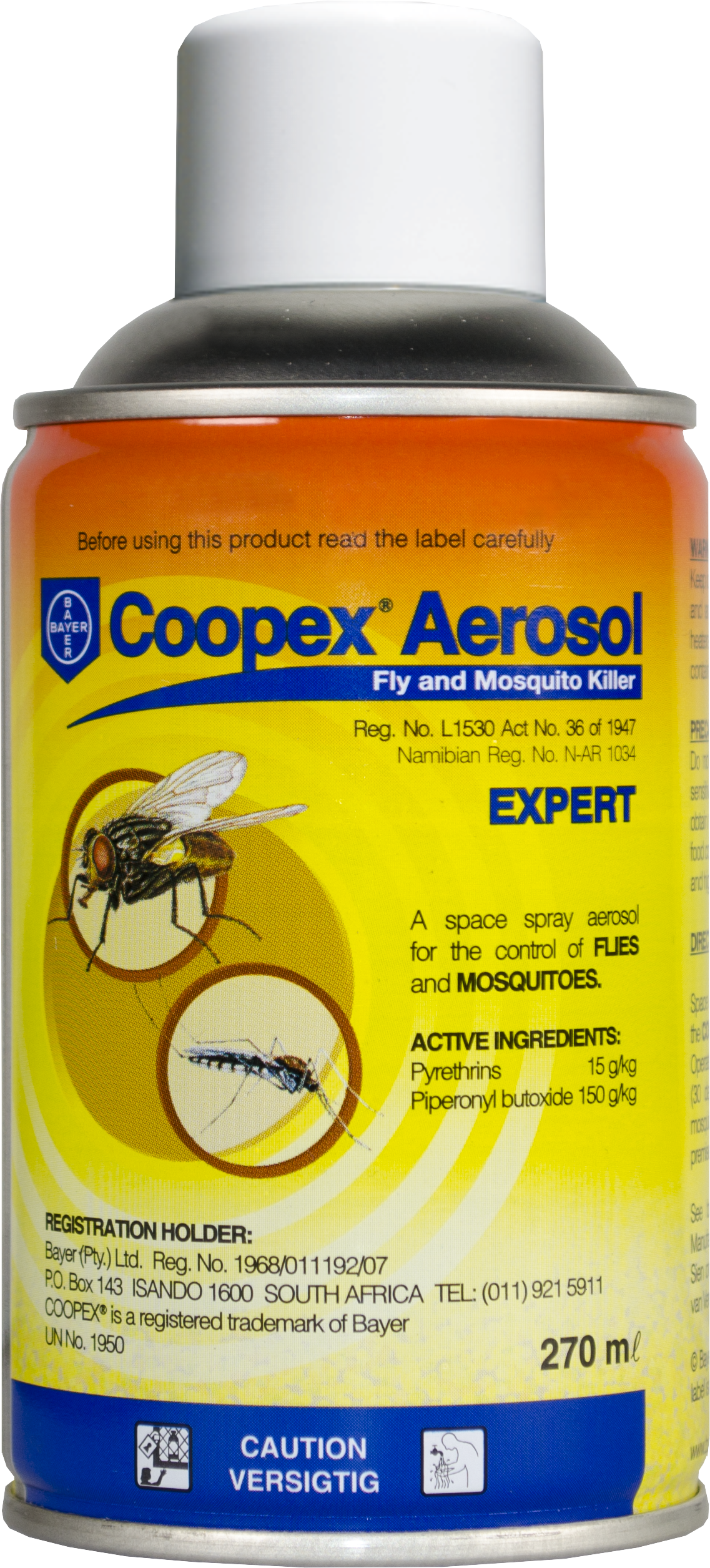 Coopex Aerosol Fly And Mosquito Killer 270ml - Hornet Clipart (1137x2513), Png Download