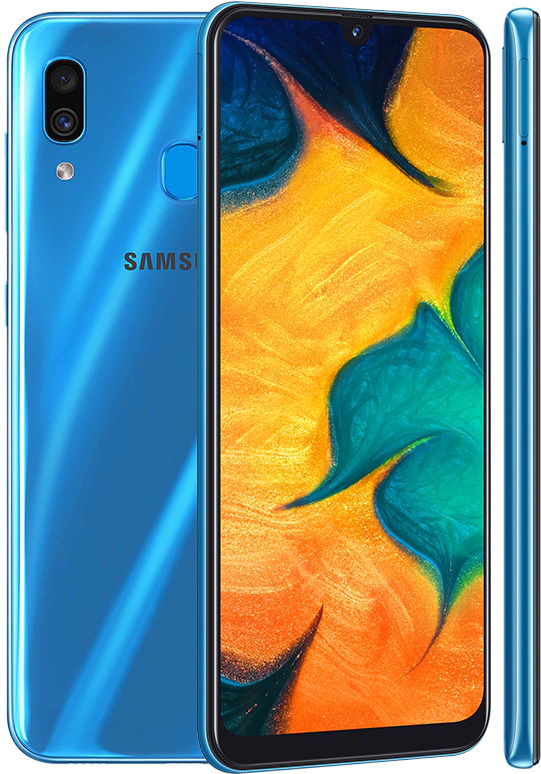 Samsung Galaxy A30 Image - Samsung Galaxy A30 Clipart (583x792), Png Download