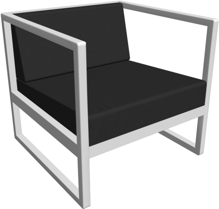 Lounge Chair Casablanca - Club Chair Clipart (1000x1000), Png Download