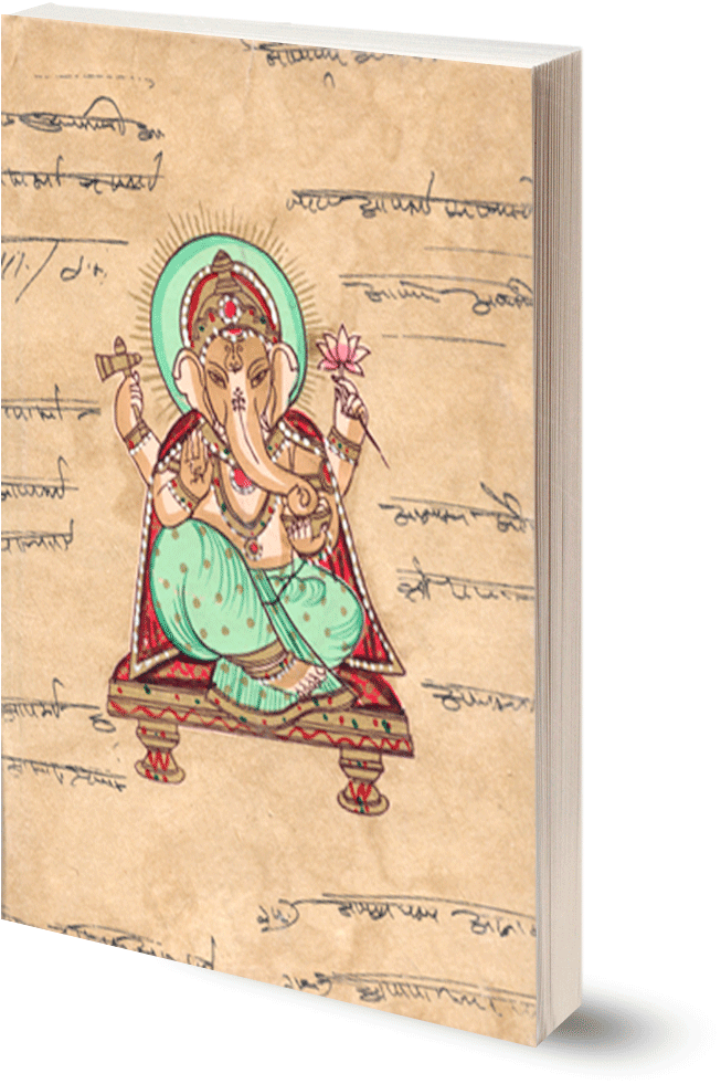 Eco Diary Ganesha - Illustration Clipart (653x981), Png Download