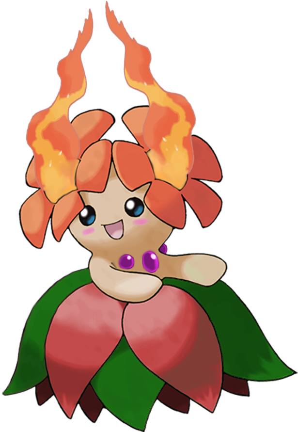 Fairies Clip Art - Bellossom Pokedex - Png Download (615x891), Png Download