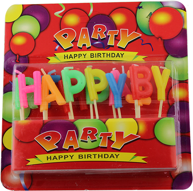 Hot Sell Magic Colored Happy Birthday Shape Letter - Birthday Clipart (1000x1000), Png Download