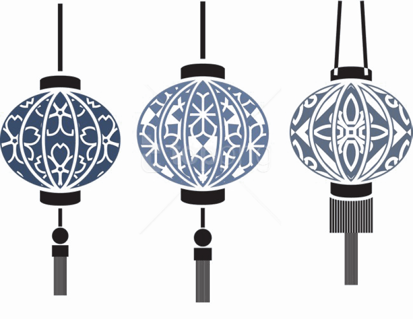 Free Png Download Decorative Lantern Image Png Images - Lantern Pattern Clipart (850x656), Png Download