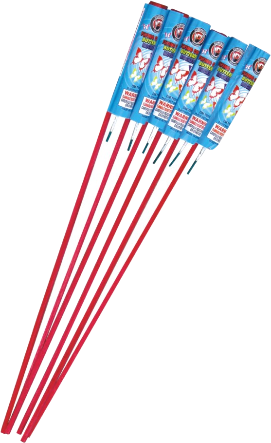 Flying Color Butterfly 6 Pack - Lacrosse Clipart (693x1064), Png Download