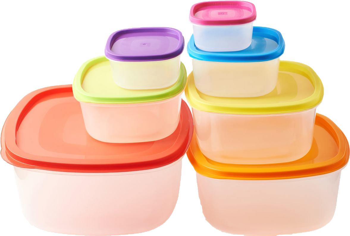 Plastic Ware - Plastic Potjes Clipart (1333x1778), Png Download