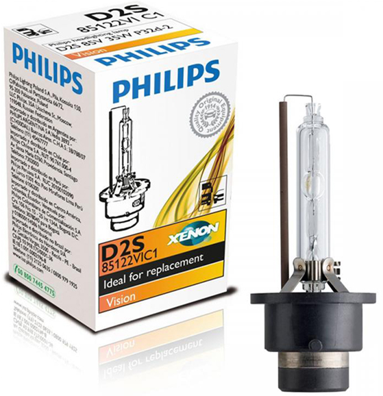 Philips D2s Xenon Hid Headlight Bulb - D2s Philips Clipart (800x600), Png Download