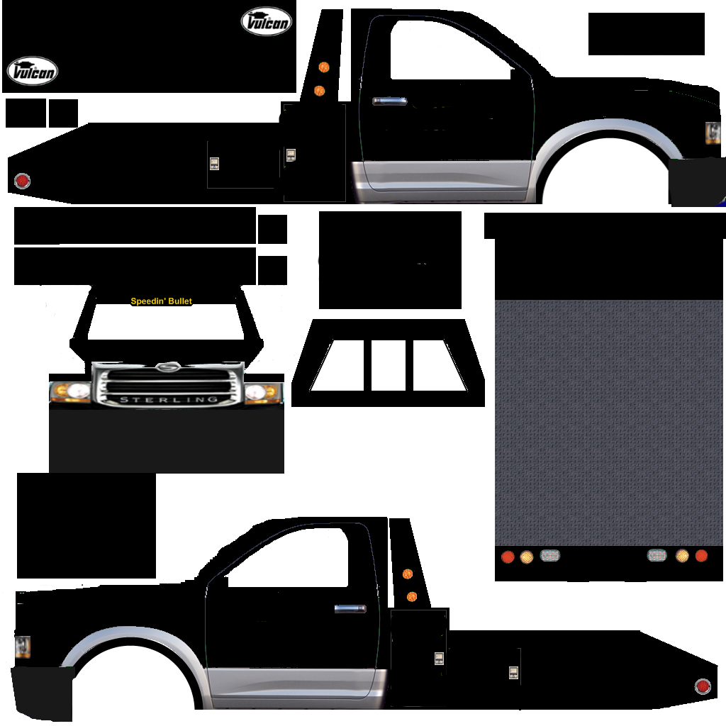 2695uid-wrecker Views - Pickup Truck Clipart (1024x1024), Png Download