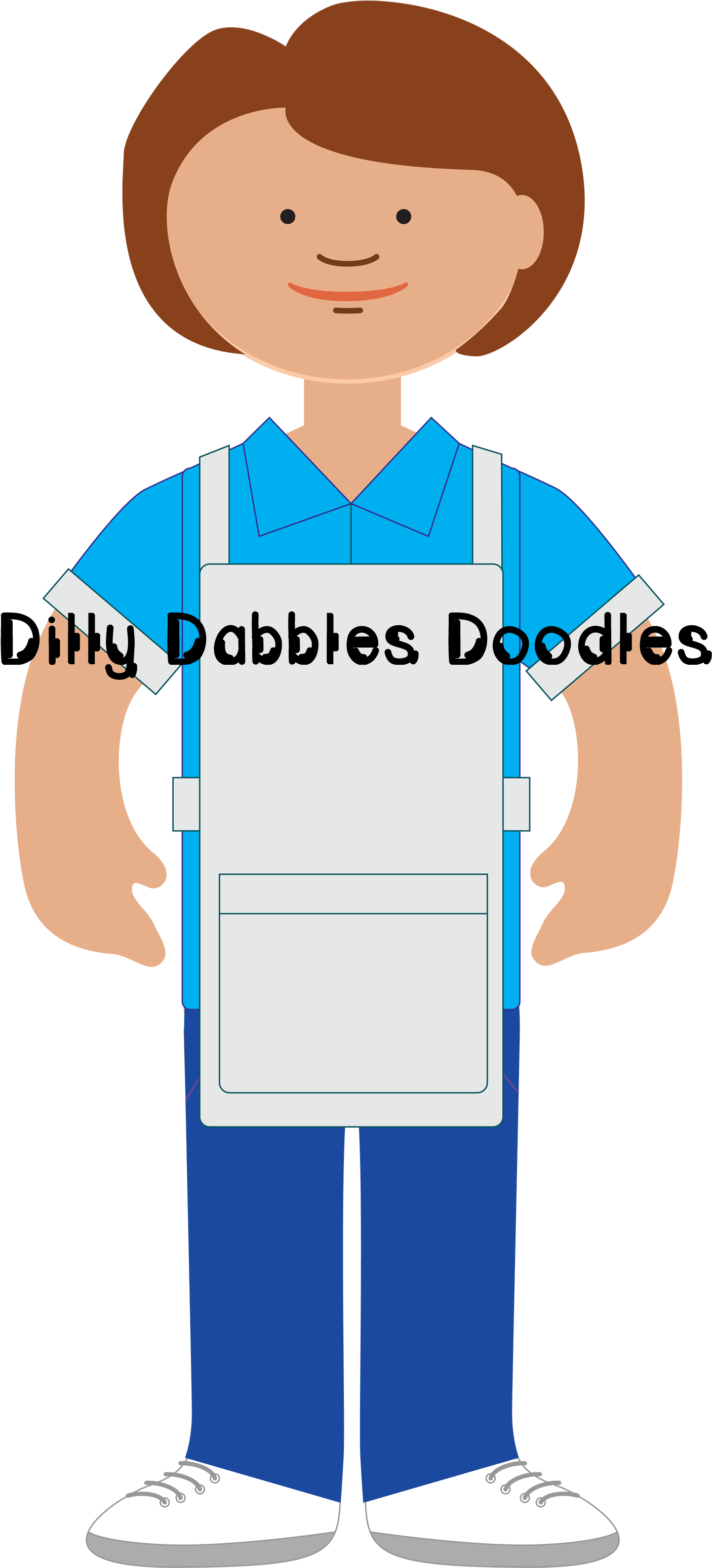 Free Panda Images Supervisorclipart - School Canteen Vendor Clipart - Png Download (3192x3192), Png Download