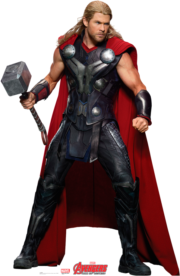 Avengers Thor Png - Thor Character Clipart (600x929), Png Download