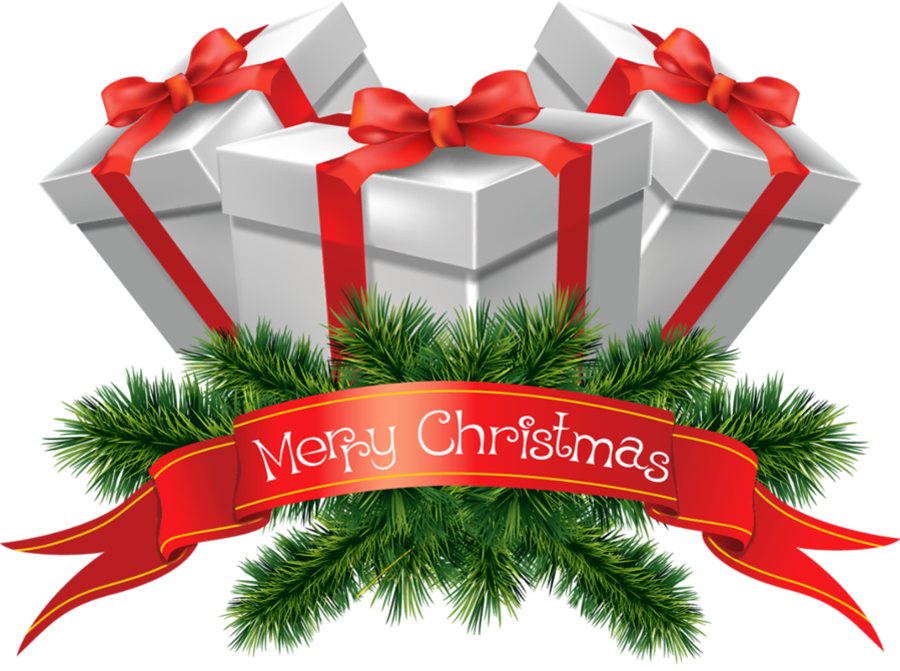 Christmas Png Images Download With Regard To Christmas - Merry Christmas Gift Png Clipart (900x671), Png Download