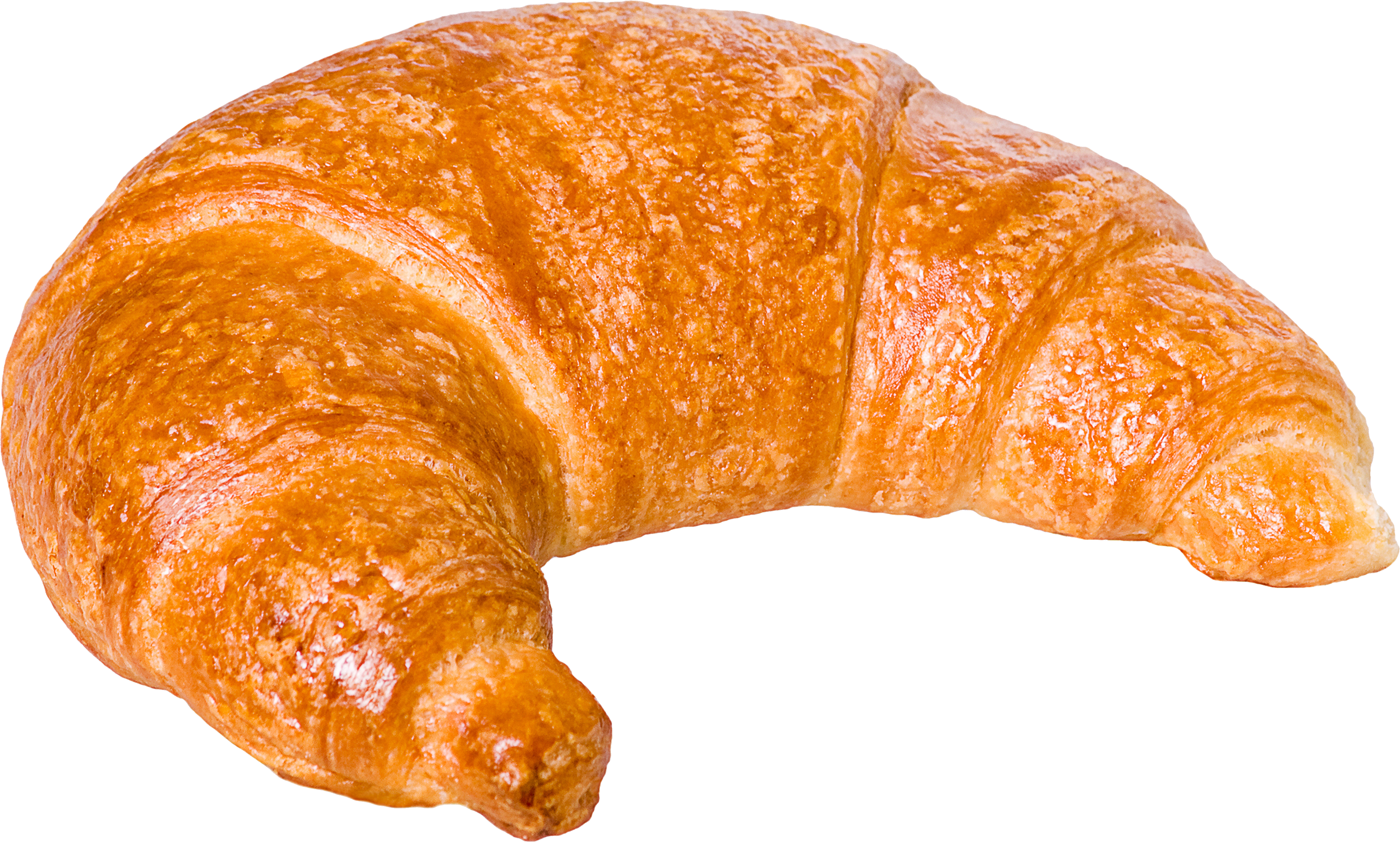 Croissant Bread Side - Croissant Transparent Background Clipart (3000x1803), Png Download