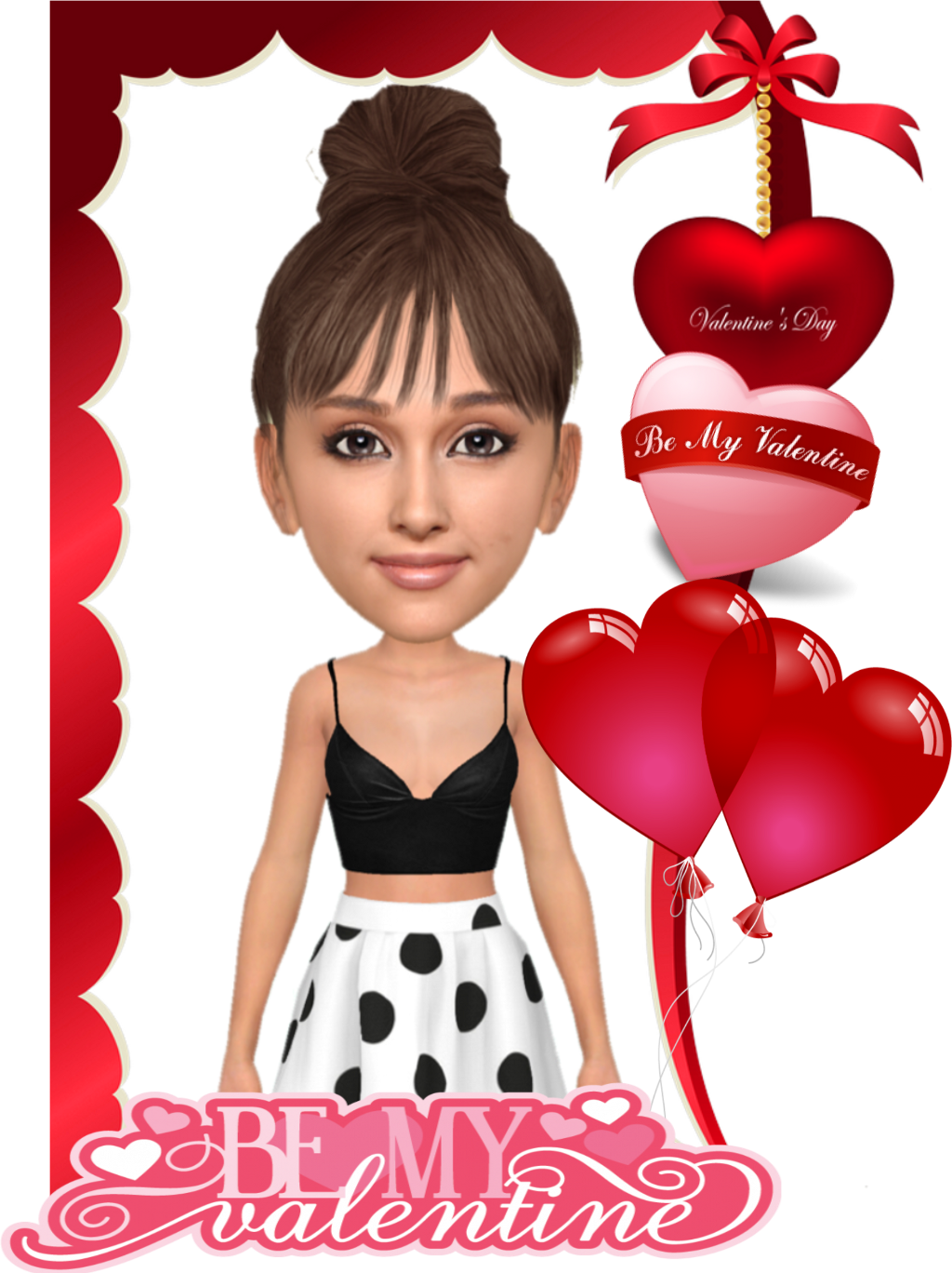 Ariana Grande Clipart Heart - Png Download (1024x1368), Png Download