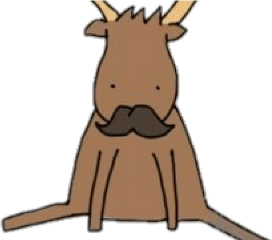 Moosetache Clipart (640x480), Png Download