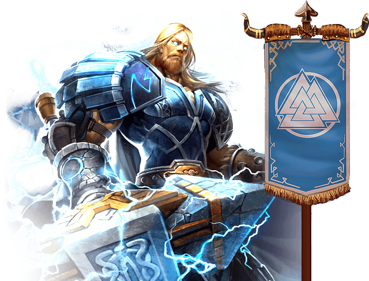 Press Question Mark To See Available Shortcut Keys - Thor From Smite Clipart (785x578), Png Download