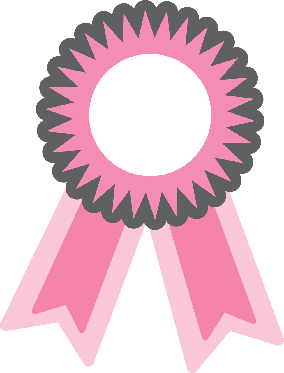 Award Ribbon Transparent Background - Schemhamphoras #2 Seal Clipart (975x1280), Png Download
