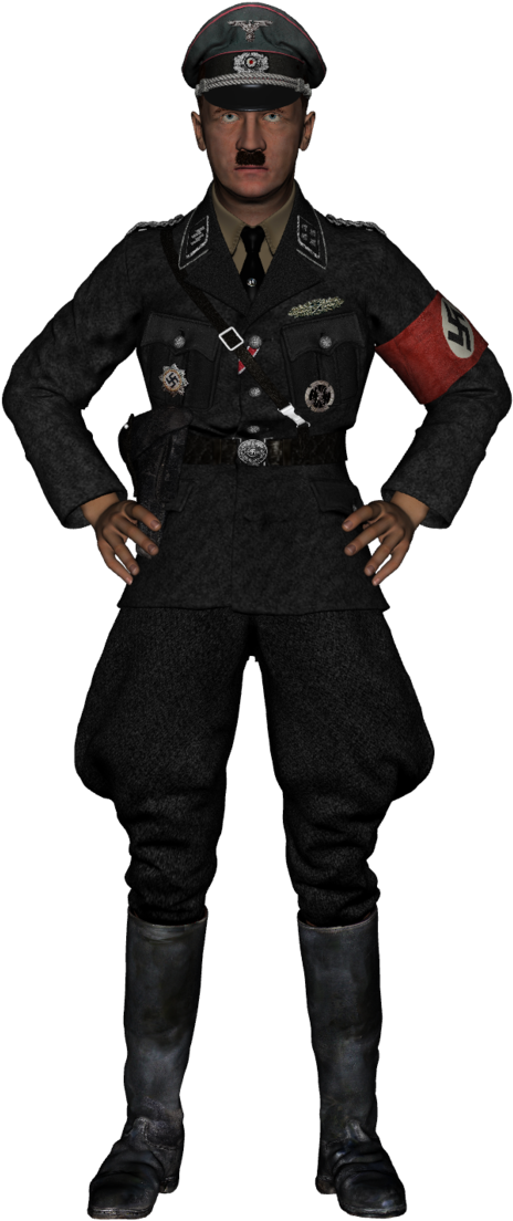 Hitler Png Free Download - Batman Clipart (697x1147), Png Download
