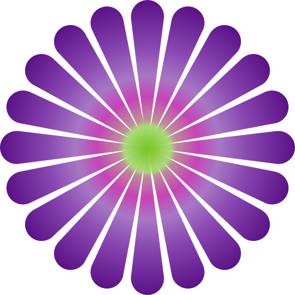 Purple Daisy Clip Art At Clker - Wine Country Ontario Logo - Png Download (600x600), Png Download