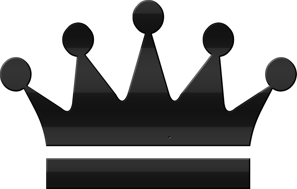 Corona Cliparts - Transparent Black Crowns Gif - Png Download (960x611), Png Download