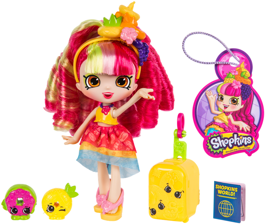 56556 56558 Spkds5 W3 Usa Brazil Donatina O Fep - Shopkins Shoppies Season 8 Clipart (1000x821), Png Download