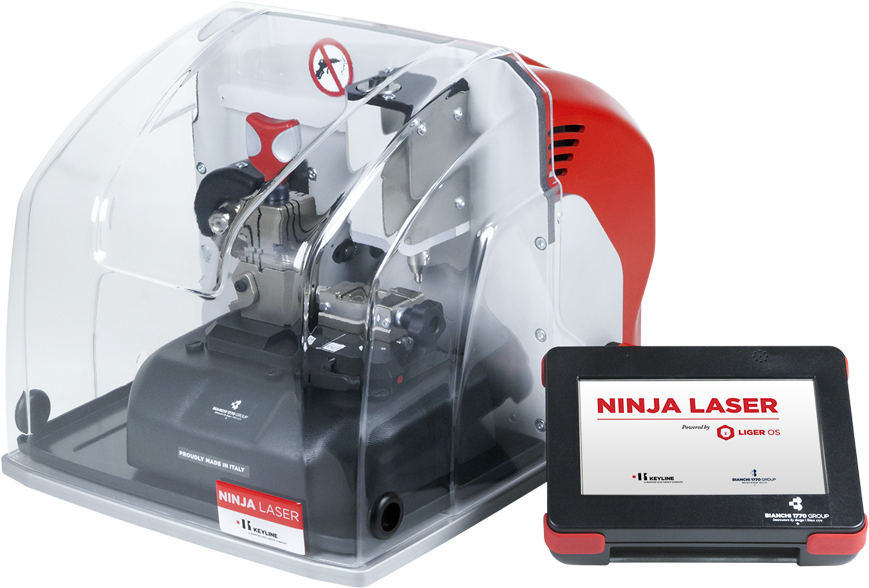 Ninja Laser - Ninja Laser Key Cutting Machine Clipart (900x600), Png Download