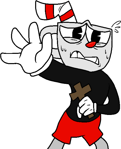 When The Devil Tries To Take You And Your Brother's - Cartoon Clipart (600x600), Png Download