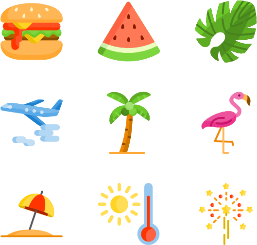 Summer Clipart (600x564), Png Download