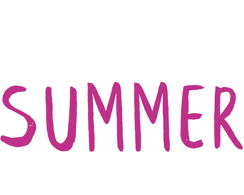 Summer - Calligraphy Clipart (1000x815), Png Download