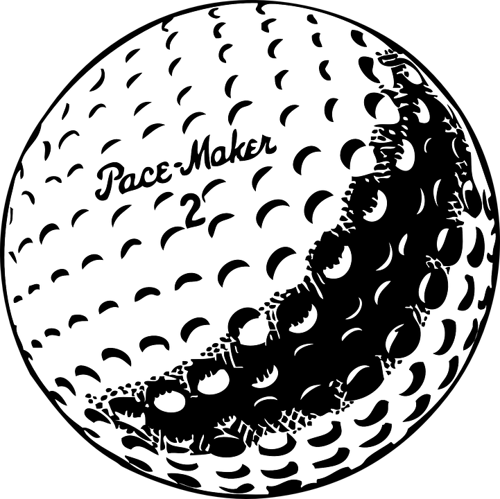 Golf Ball Free Download - Golfball Clip Art - Png Download (600x599), Png Download