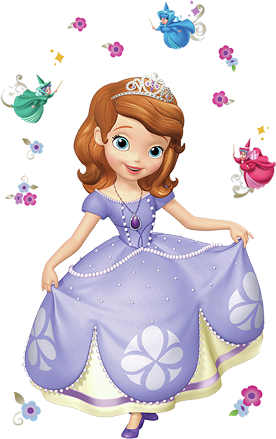 Princesa Sofia Disney Png Graphic Royalty Free Clipart - Large Size Png