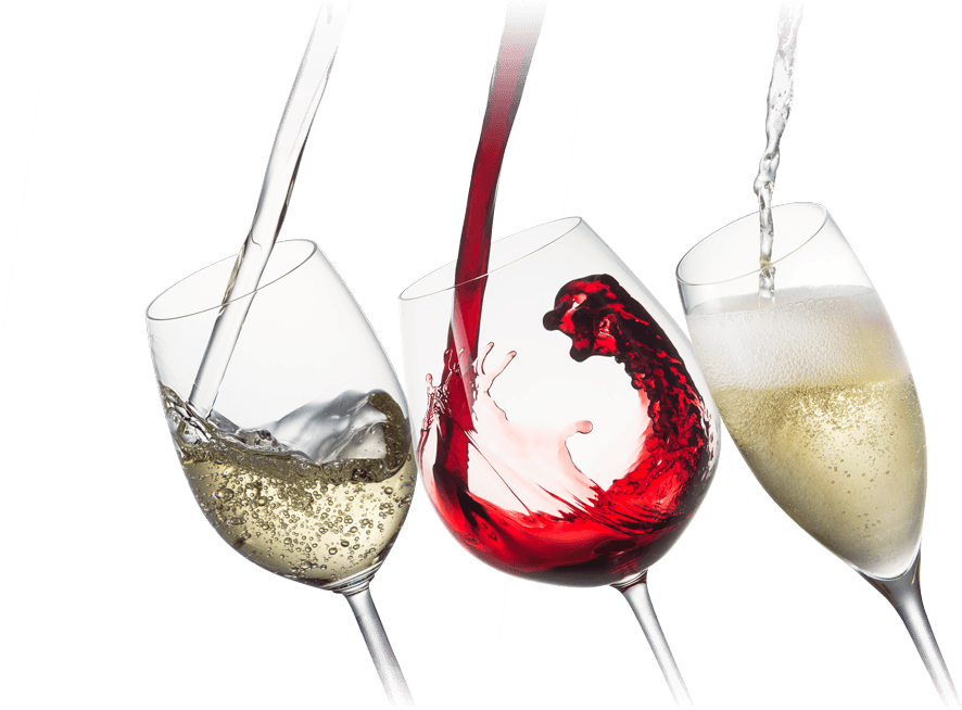 Our Wines - Red Wine White Wine Sparkling Wine Clipart (1024x735), Png Download