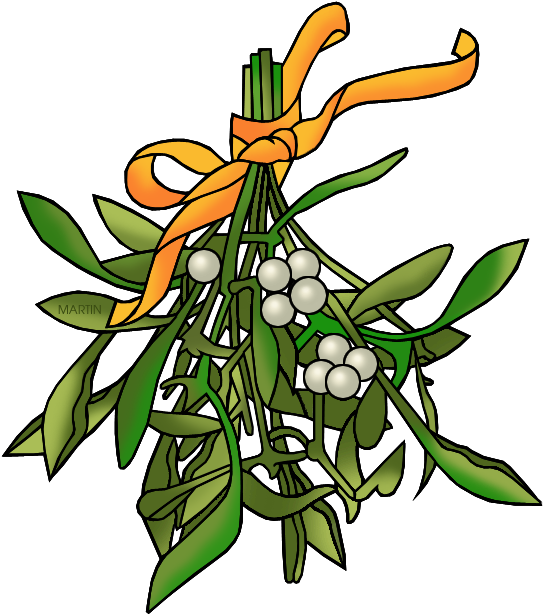 Mistletoe Clipart (583x648), Png Download