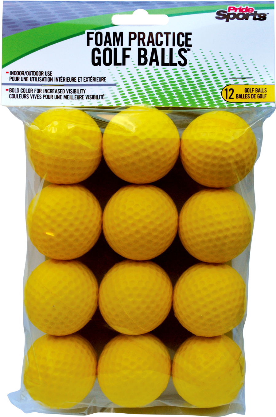 Pridesports Practice Foam Golf Balls Clipart (1440x1440), Png Download