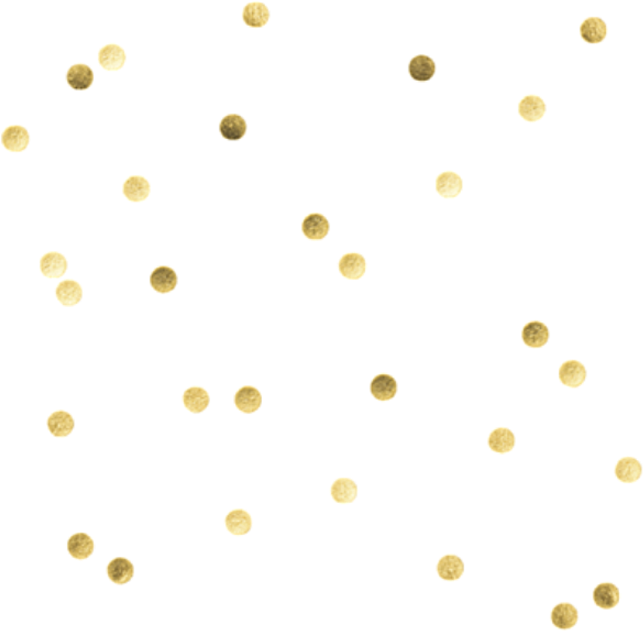 Confetti Goldenconfetti Gold Golden Decorative - Circle Clipart (1024x1024), Png Download