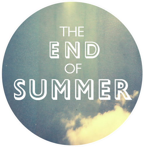 The End Of Summer - End Of Summer Clipart (563x563), Png Download