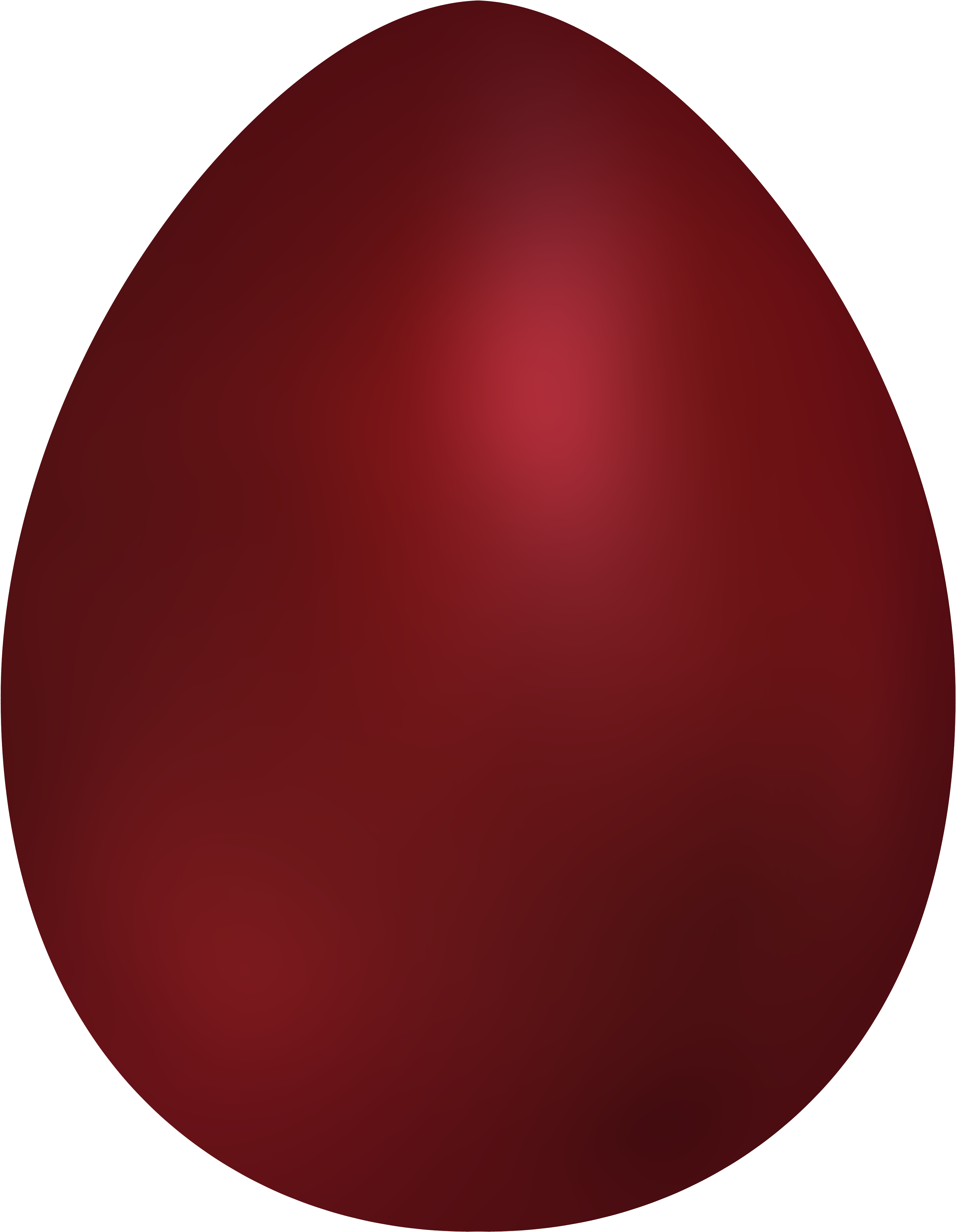 Dark Red Easter Egg Png Clip Art - Gloucester Road Tube Station Transparent Png (3879x5000), Png Download