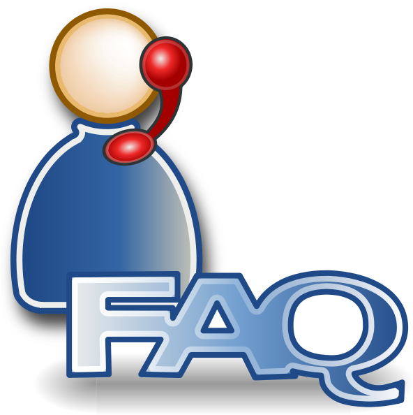 Icon Help Desk - Faq Icon Free Clipart (602x599), Png Download