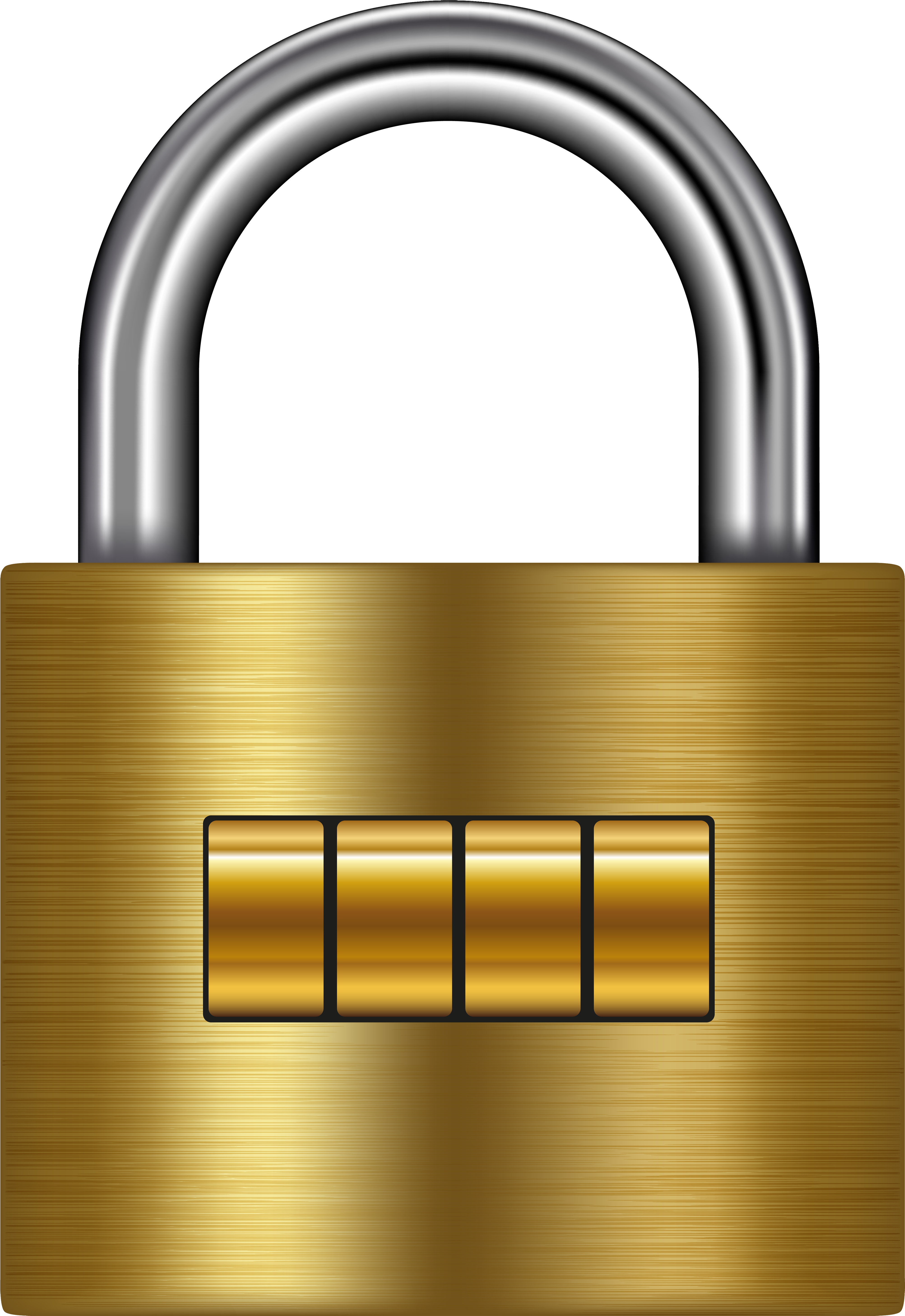 Lock Gold Png Clip Art - Portable Network Graphics Transparent Png (4126x6000), Png Download