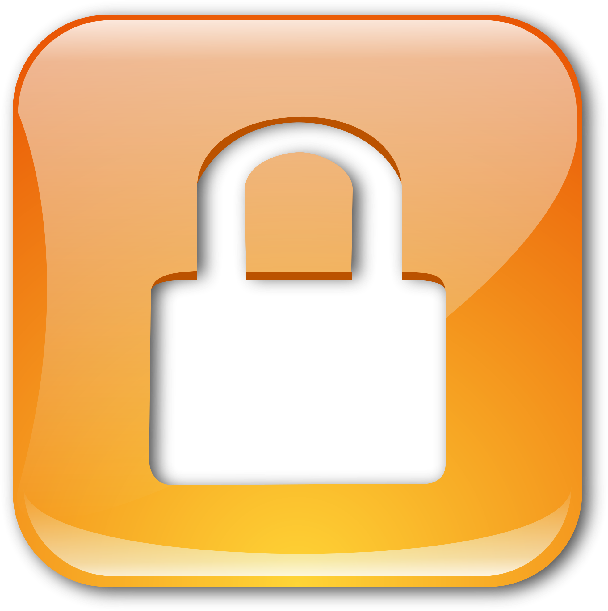 New Svg Image - Windows 10 Lock Icon Clipart (2000x2000), Png Download