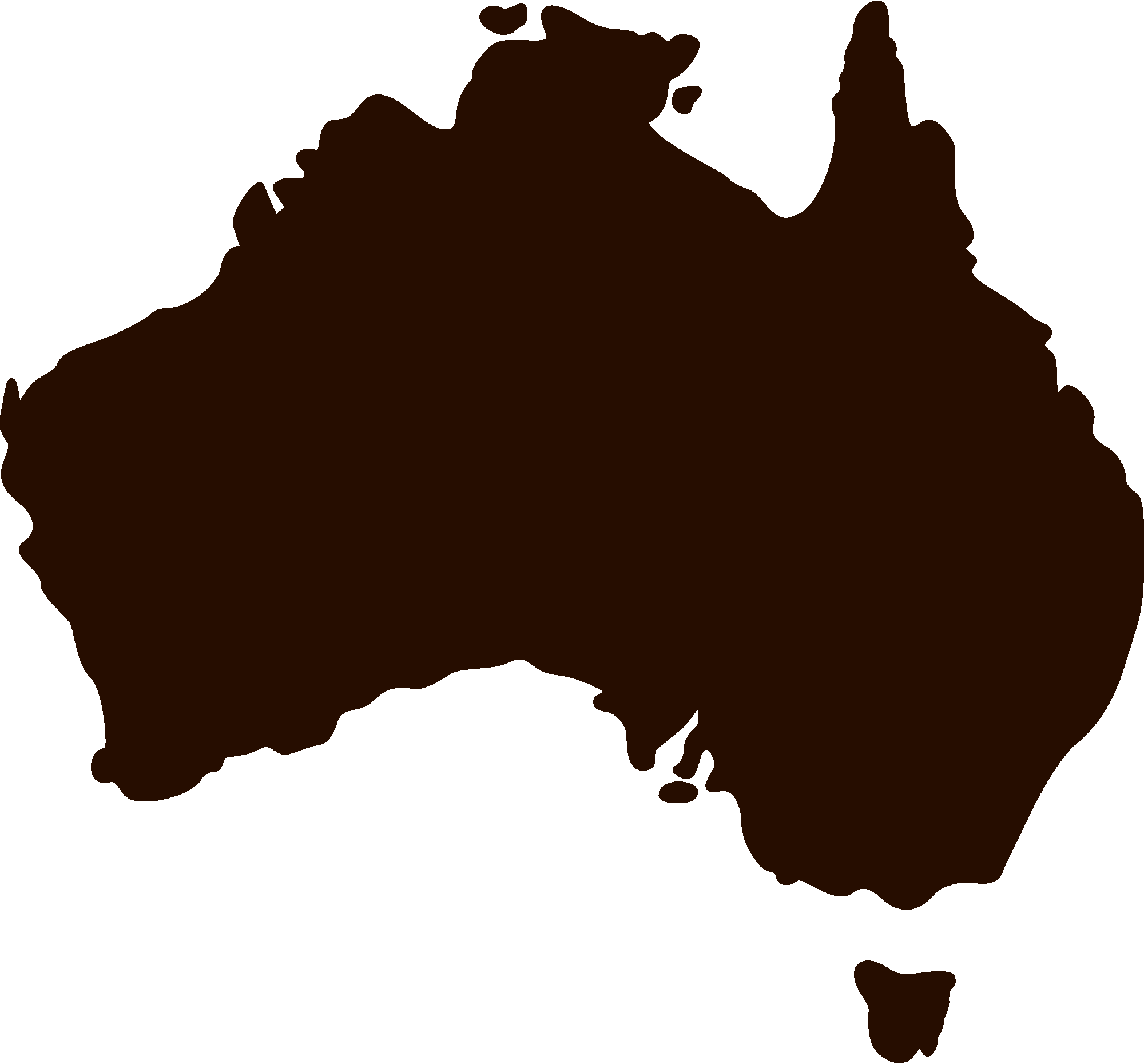 Map Of Australia Clipart Large Size Png Image PikPng