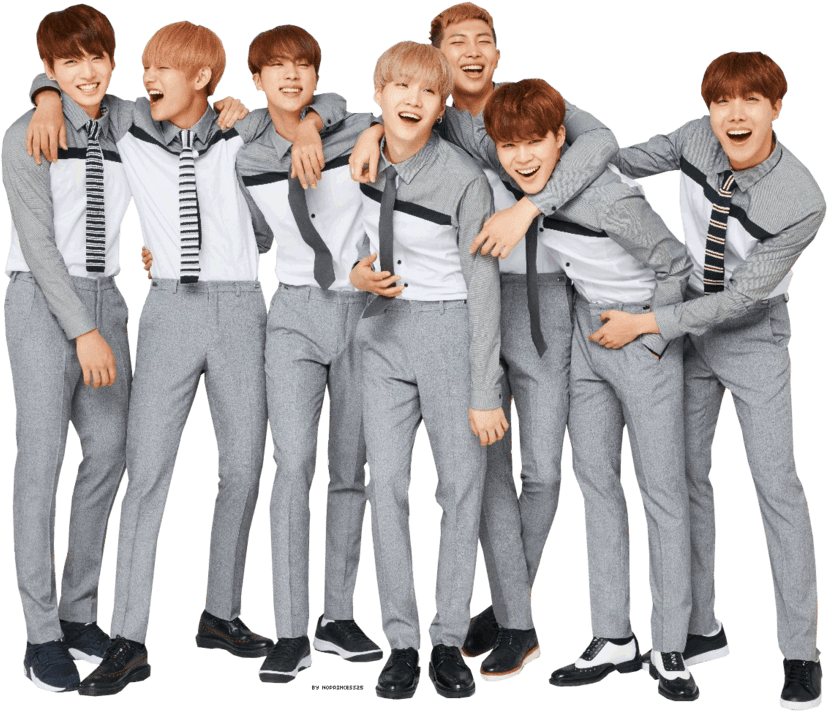Bts Grey Clothing - Bts School Uniform Clipart (1024x1024), Png Download