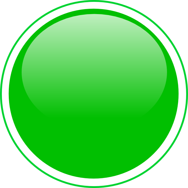 Button Icon Png - Green Button Icon Png Clipart (600x600), Png Download