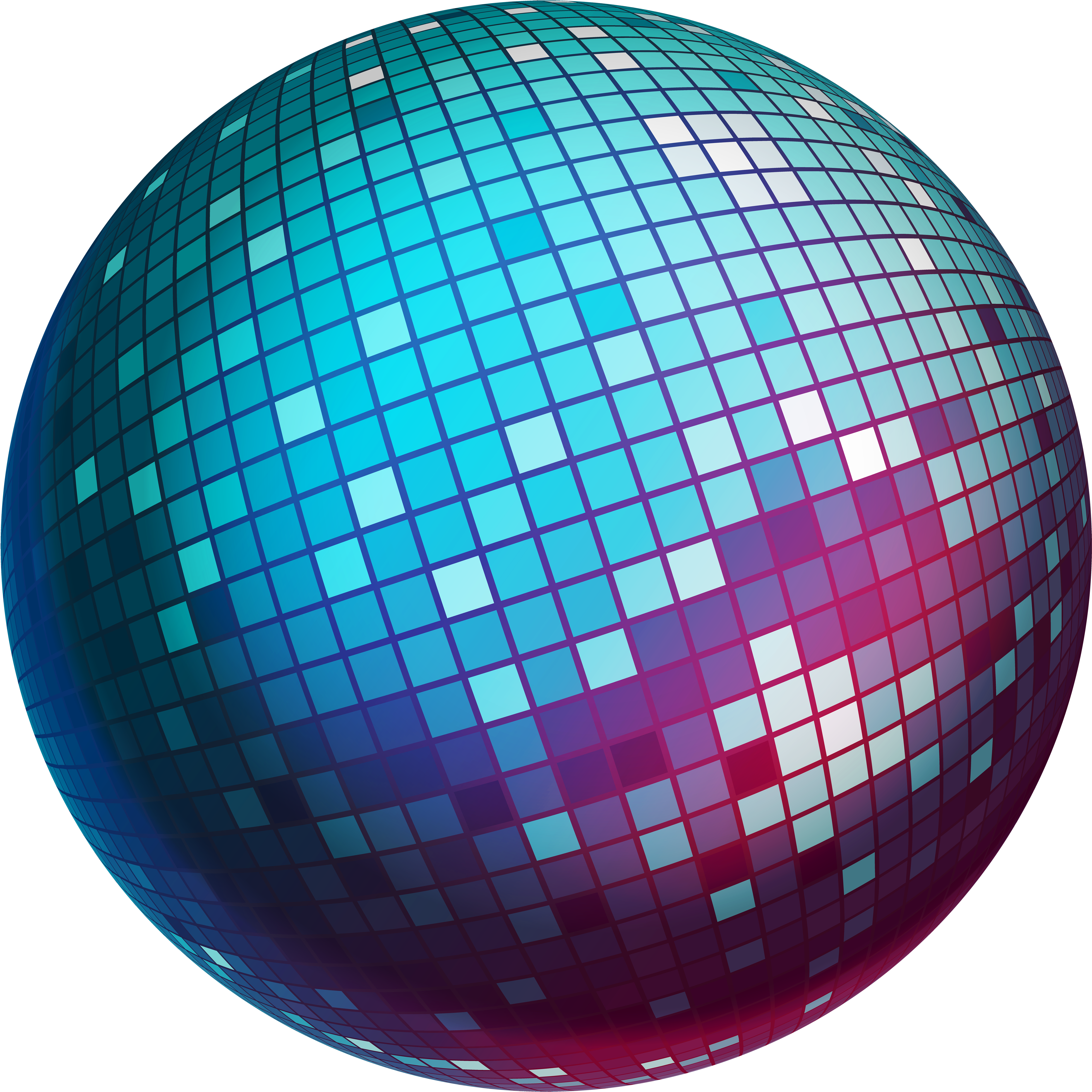 Disco Ball Transparent Png Clip Art Image - Disco Ball Transparent Background (5000x4970), Png Download