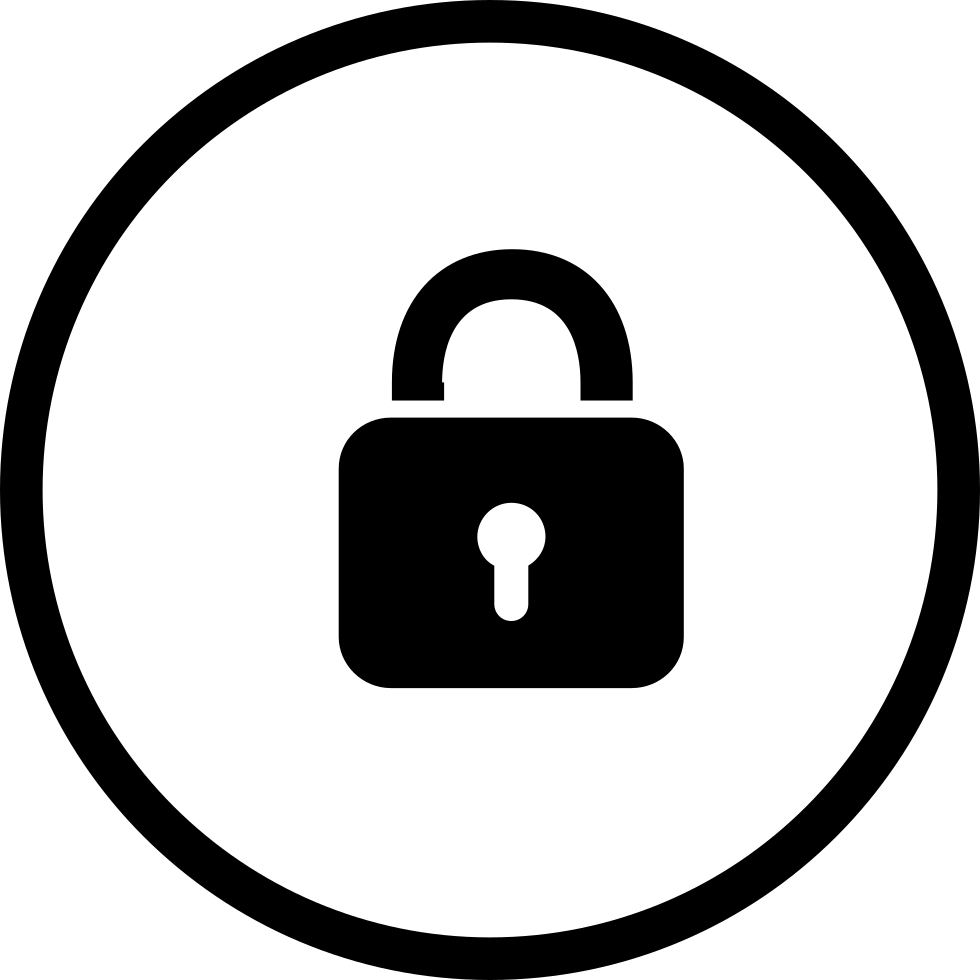 Png File Svg - Lock Green Icon Png Clipart (980x980), Png Download